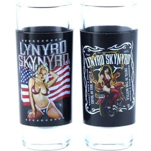 Lynyrd Skynyrd Girls Shot Glasses Set (2 Pack)